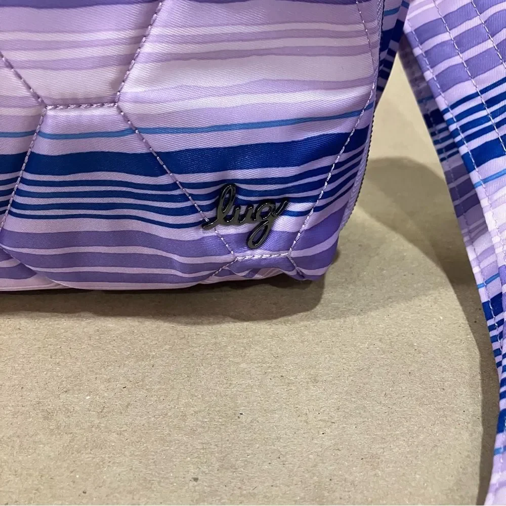 Lug East West Crossbody - Bebop Love Waves Purple NWOT - Picture 3 of 11